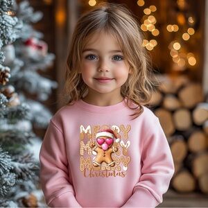 Gingerbread Cookies Christmas Toddler Sweatshirt
